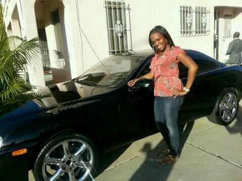 Just finished getting Blackie washed on this beautiful day in L.A. Now back to the dusty desert(L.V)