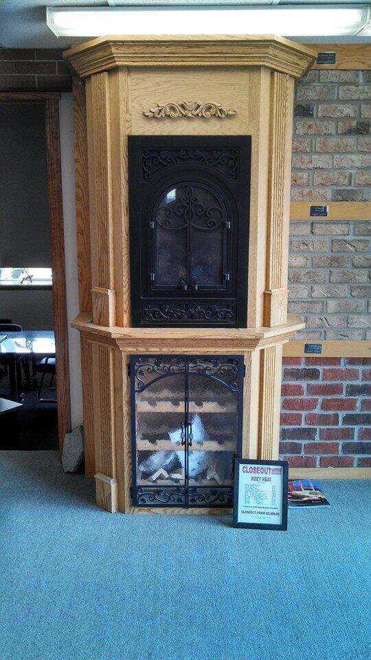 DarboyStone's tweet photo. Kozy Heat Two Harbors fireplace on clearance now, no construction needed! Stop in now before it's gone!!! http://t.co/c0Mx1aVfjw