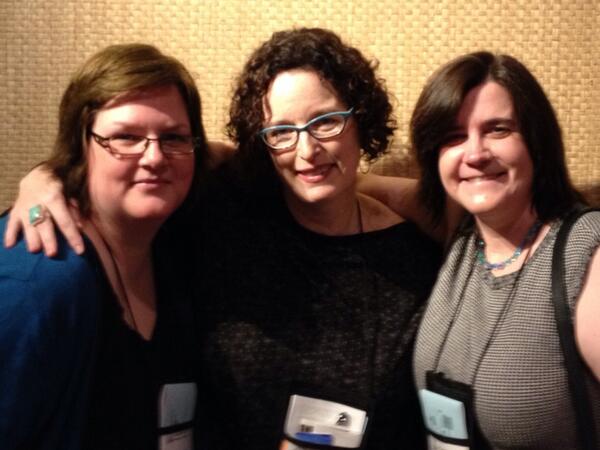 SusanSpann's tweet photo. Caught up with fellow @DebutanteBall bloggers and mystery authors @LoriRaderDay & @LisaAlber at #LCC2014 http://t.co/vSUgZSlqWN