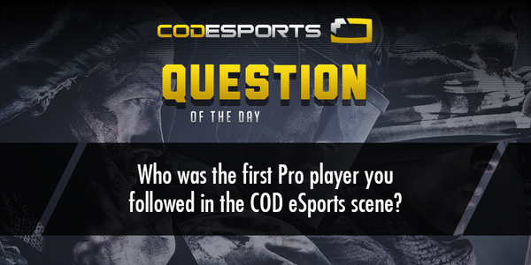 DexertoEsports's tweet photo. Take a minute to answer today's #QOTD. Don't forget to tag the pro!
#CoDeSports http://t.co/hSMjgIMYp3