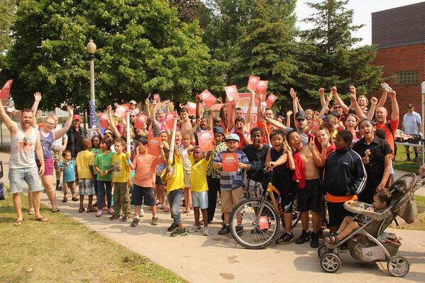 Community support for Yes We Cannon (Image Credit: Beasley Neighbourhood Association)