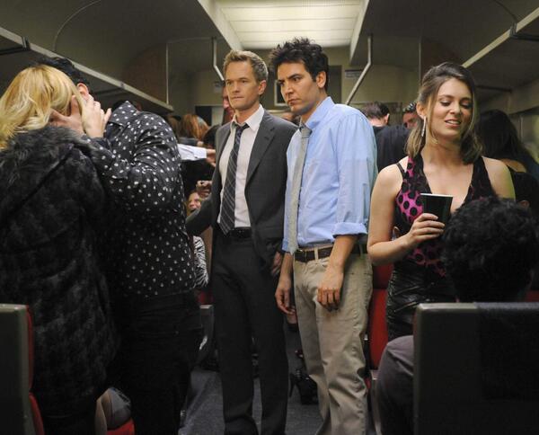 Newsday's tweet photo. Meet the LIers who wrote the @LIRR "Drunk Train" into "How I Met Your Mother" http://t.co/jyveM6wrMP @HIMYM_CBS http://t.co/ybydd4MnXb