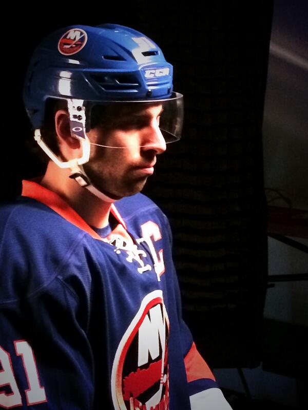 Great day with <a href="/91Tavares/">John Tavares</a> shooting photos for our next campaign, thanks to the <a href="/NYIslanders/">New York Islanders</a> for letting us hang out!