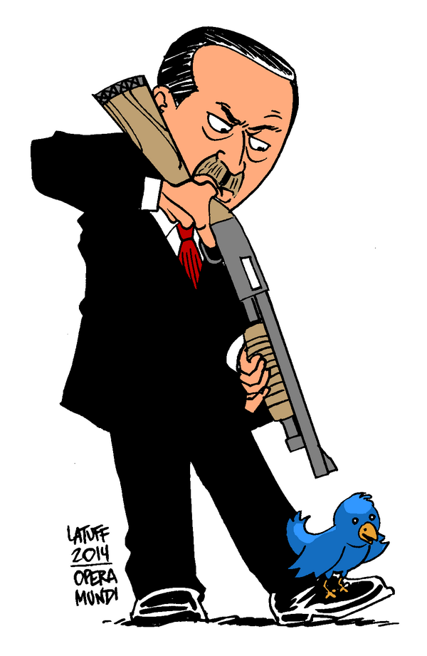 semihguvenn's tweet photo. Brezilyalı karikatürist Carlos Latuff'un da dediği gibi, Erdoğan ayağına sıkıyor. http://t.co/ItMZsEuxZD