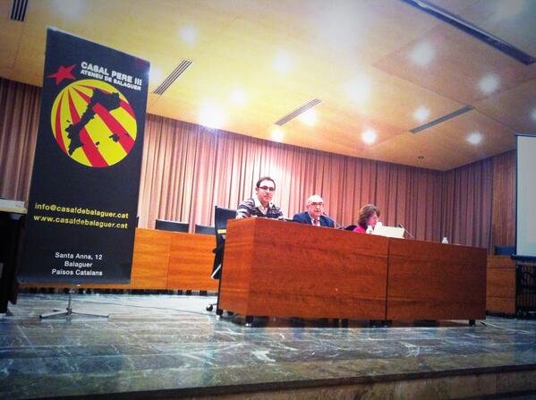 L'exdiputat del PSC Pere Ayguadé presenta l'acte del <a href="/CasalPereIII/">Casal Pere III</a> defensant la independència. "Ens vam equivocar."