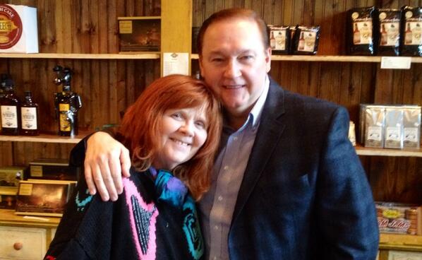 karl_wells's tweet photo. Mary Barry, the amazing NL jazz chanteuse with me. Appearing Apr. 17th at LSPU. Be there! http://t.co/WasEXkCbsb