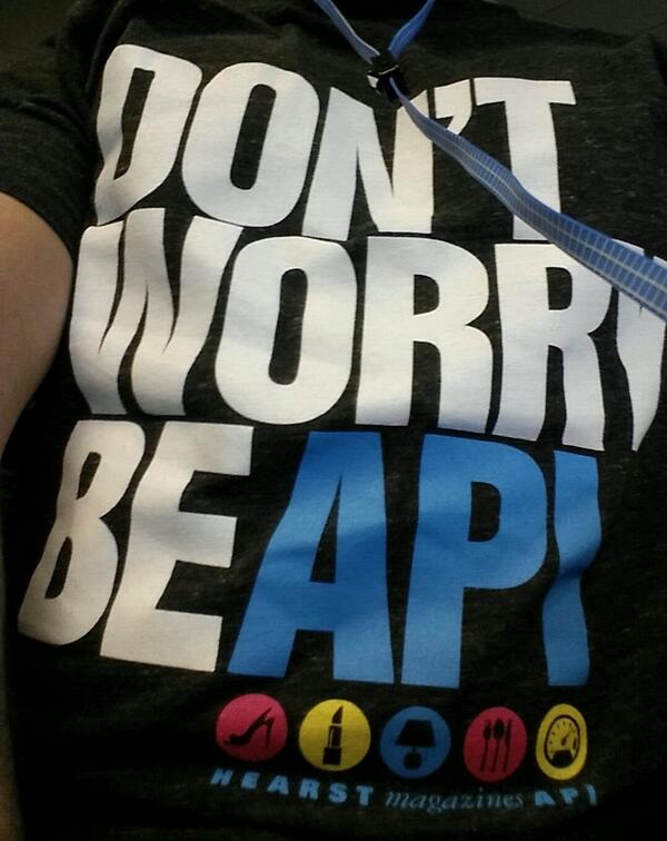 elyasali's tweet image. Ha! I wearing mine right now. Got several eye rolls from PM&apos;s.  @StephHasJobs @HearstAPI @thatJohann #punny