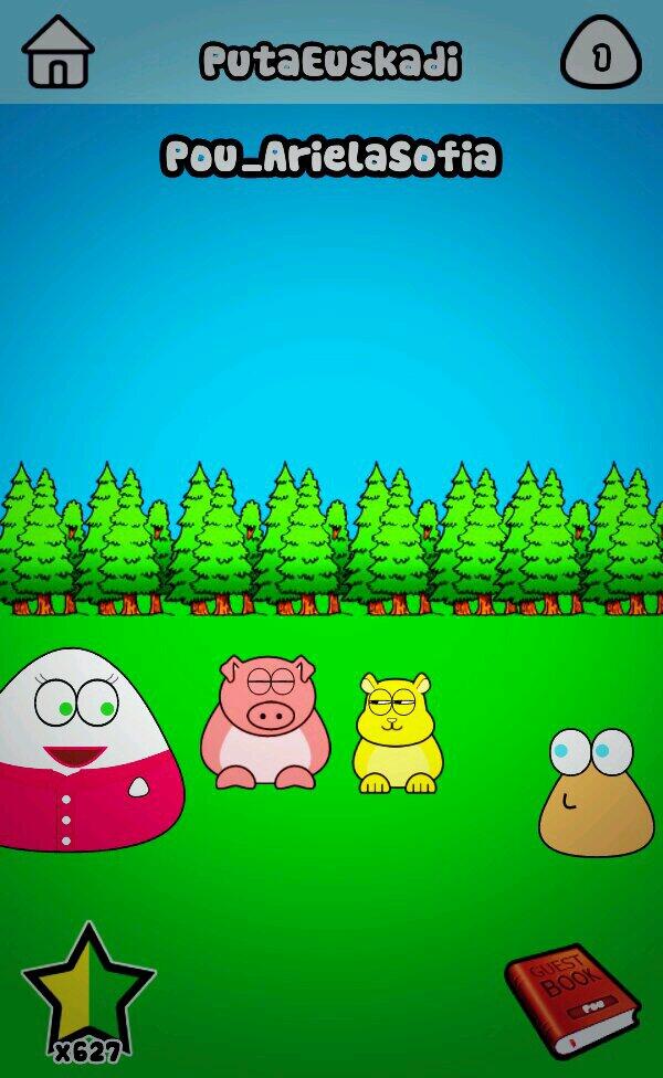 ArielaSsofia's tweet image. Mi pou tiene un amigo #Friends #Amistar #En.  #Pouoandandia #MeFalla #Lose :(