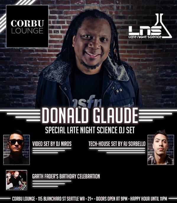 LateNiteScience's tweet photo. #seattle tonight at Corbu Lounge !!
#housemusic #techno http://t.co/uDamdvjlvY