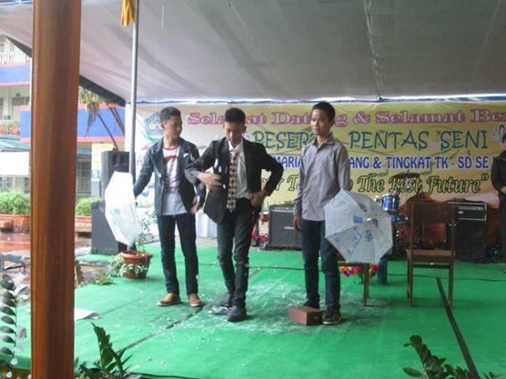 Inilah classic Magic Performance di Xaverius Maria Palembang