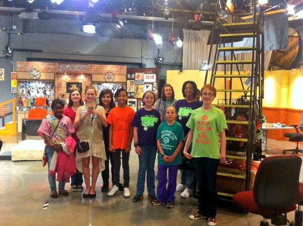 OETAOK's tweet image. Thanks to the Oklahoma City @girlscouts for coming by the studio today! Great to see future leaders in action.