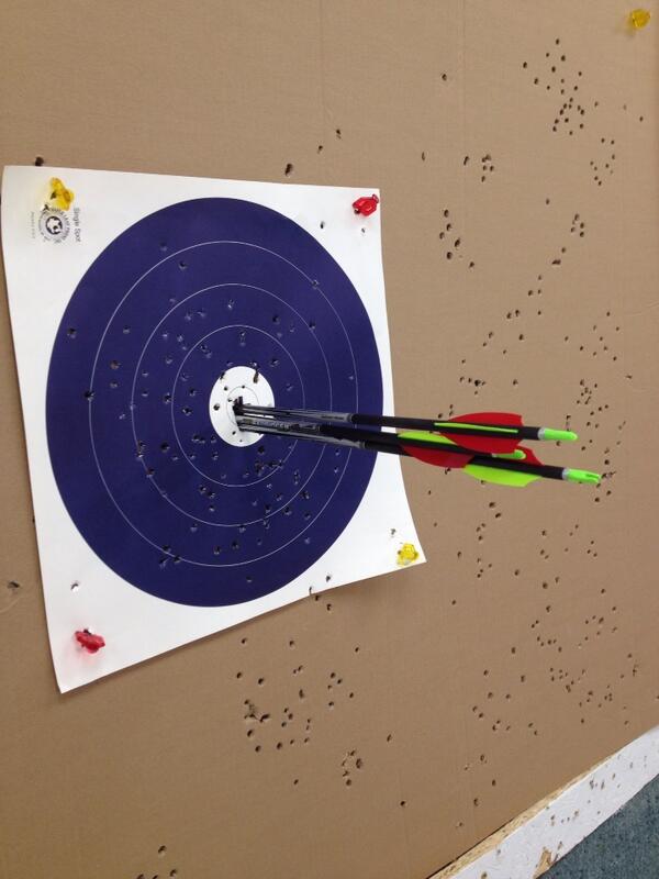 Mathews63Lonnie's tweet photo. Dominic, thanks for the arrows! http://t.co/gq6dc1ZirJ