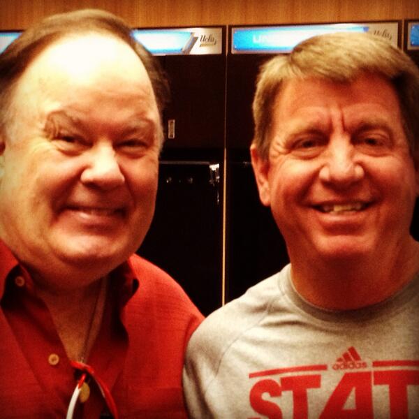 mrbelding's tweet photo. Hanging with my pal @WolfpackWes in Cali @packwomensball #GoPack #AlwaysaMoc http://t.co/KrClGTc9AJ