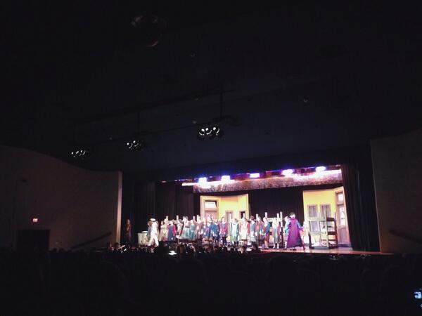 seanpritzkau's tweet photo. Watching an #AliveMiddle student perform in Annie tonight. Go Jeanine! @TFHStudents http://t.co/YAqyi79Mfk