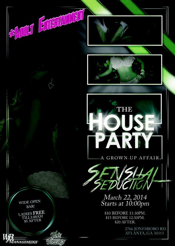 WeLuvGoodMusic's tweet photo. House Party tomorrow night!! http://t.co/g7glsb4BFl