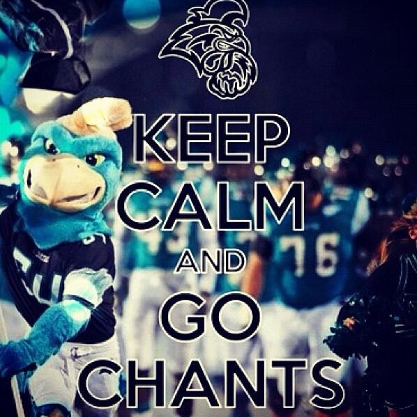 5 point lead at the half? I'll take it. Stay strong boys. #CCUNATION