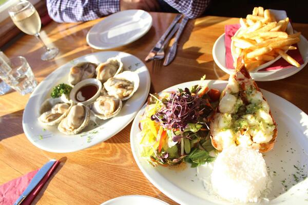 Beautiful Stewart Island .. The food is also beautiful