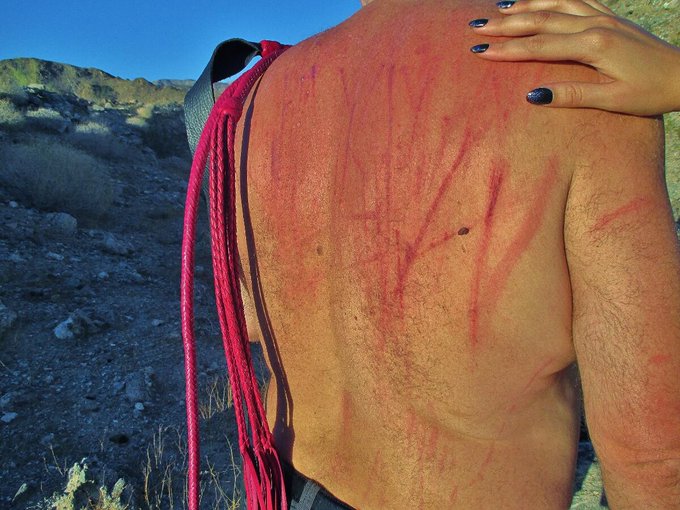 I tore up my favorite slave today out in the desert. #cowgirl #boots #whip #leather #fetish #bdsm #hardcore<a href="/tag/leather"class="tags"><span>#leather</span></a><a href="/tag/bdsm"class="tags"><span>#bdsm</span></a><a href="/tag/cowgirl"class="tags"><span>#cowgirl</span></a><a href="/tag/fetish"class="tags"><span>#fetish</span></a><a href="/tag/boots"class="tags"><span>#boots</span></a><a href="/tag/whip%20"class="tags"><span>#whip </span></a>