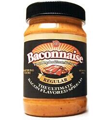 WhatTheFFacts's tweet photo. Baconnaise is a kosher mayonnaise-based product that tastes like bacon. http://t.co/iY6dhspEoi