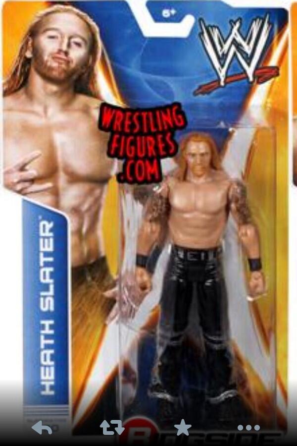 Be sure to go out and get the New Heath Slater Action Figure... New tattoos and facial hair..
