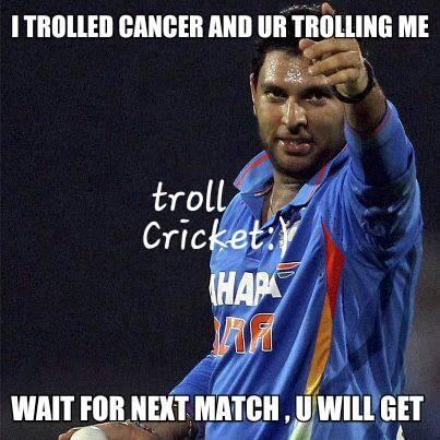 TamilMemesWD's tweet photo. Go &amp; Get Life Yuvi Haterzz >:( @YUVISTRONG12 will come back form in upcoming matches, Coz he is  #TheRealFighter \m/ http://t.co/XswaR46cuM