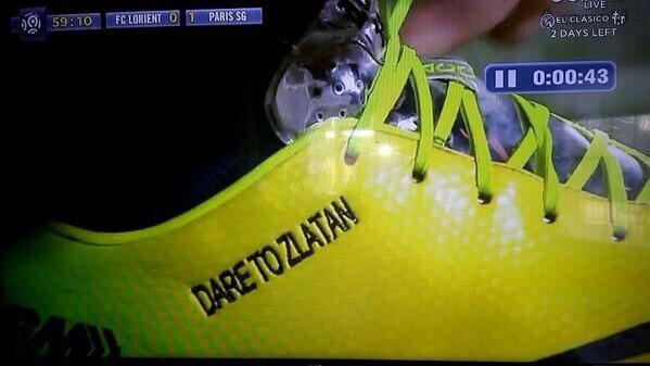 OConnorPoco's tweet photo. “@UpTheStakes: Ibrahimovic wore these boots last night! http://t.co/iKA0Un9hzU” @gene0c