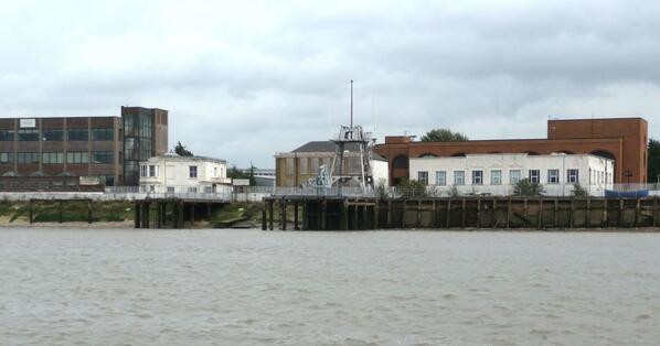 maryorelse's tweet image. Enderby Wharf - where international telecoms was born - ignored and about to be torn down