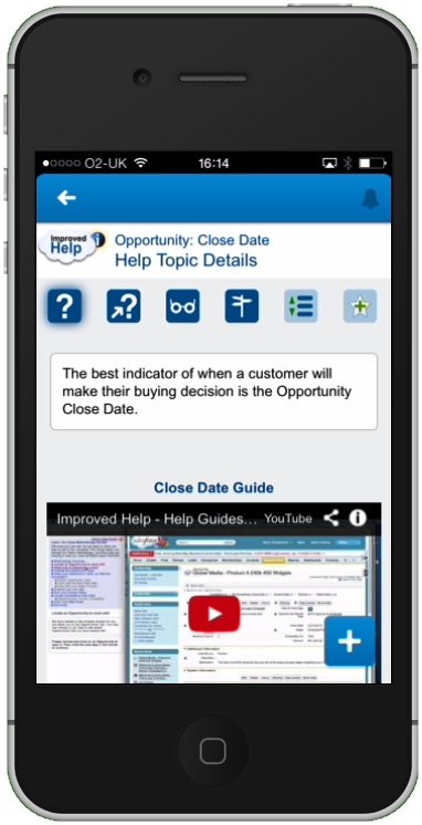 Thompster67's tweet image. Our customers wanted context aware #ImprovedHelp on #Salesforce1 so they got it #HelpOnTheMove improvedapps.com/products/impro…