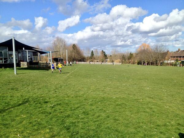 Yesterday's Fun Run organised by two of our Year 6 children, Ted and Jena. They raised almost £200 for Water Aid.