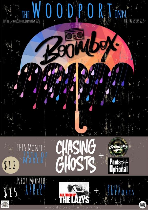 First show of the year next Friday. #aussiepunk #pantsoptional #punkrock