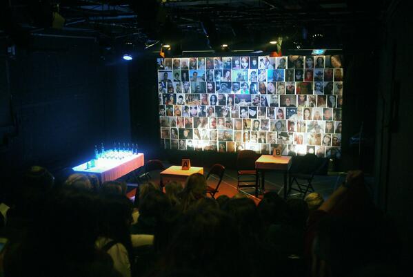 3FatesTheatre's tweet photo. @PS122 @eliotkrimsky @ChainTheatre Great minds across the Atlantic! Design #SPEEDtheplay @AliceAgnes1 @Poonam_tweets http://t.co/kcV6jbp6GZ