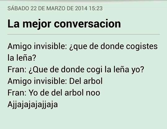 anaisabelcampo3's tweet photo. La mejor conversacion de san jose a ke si @tamarasmail y @FranTapioka jajajajaj http://t.co/IIPvkseNbV