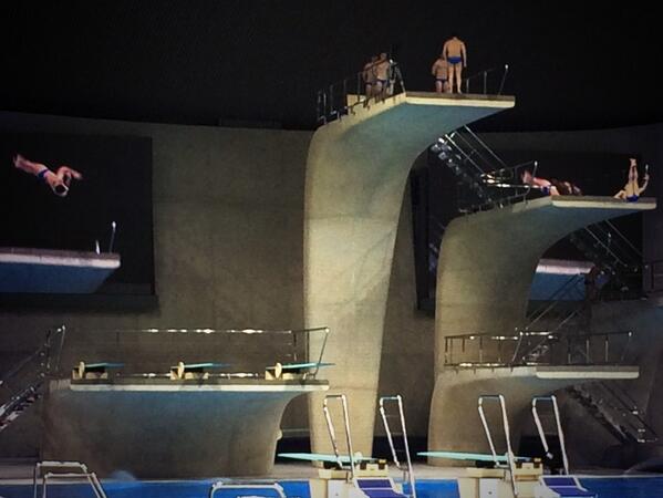 Loved seeing our show besties <a href="/DiveDynamix/">Dive Dynamix</a> wowing the crowds at Sport Relief with their exciting dive routines.