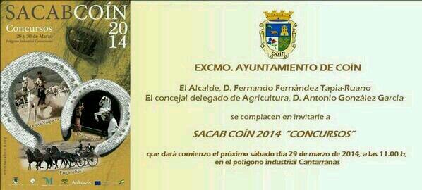 alguerrero10's tweet photo. Ya esta aqui el sacab 2014, esperamos vuestra visita este año en nuestra tienda @Inmainmitas @ANTGUEMOR @chiognez http://t.co/BPHaqVt3JO