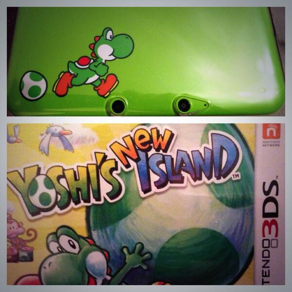 AndrewH (@andrewh_jbaus) on Twitter photo new #yoshi #3DS console and #newyoshisisland <a href="/NintendoAUS/">Nintendo Australia</a> #gameon <a href="/JBHiFi/">JB Hi-Fi</a> new #yoshi #3DS console and #newyoshisisland <a href="/NintendoAUS/">Nintendo Australia</a> #gameon <a href="/JBHiFi/">JB Hi-Fi</a>