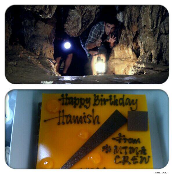 Naaah..besok, kita jg bakal ngasih surprise ke Hamish. Nonton yaaa! Pokoknya jam 9 kurang hrs standby <a href="/TRANSTV_CORP/">TRANS TV</a>