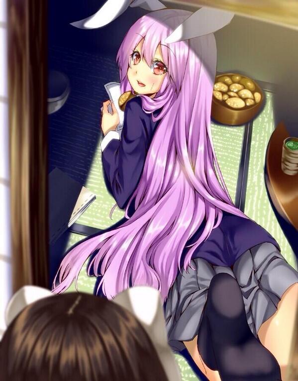 Satoris てゐ 鈴仙 何してるのさ 鈴仙 見ての通りゴロゴロしてるの て 姫の影響か 輝夜 てゐ 流石に傷つくから 東方好きならrt てゐ好きならrt 鈴仙好きならrt Http T Co R5hcfbj4p8