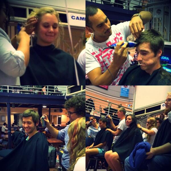 CommunitySU's tweet image. Thank you for being a part of Shaveathon 2014. What a great day! #hope #RE_live