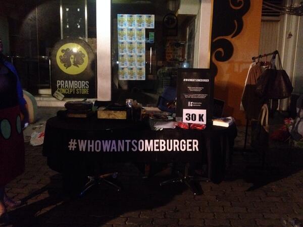 Laper??? Yuk dateng kesini!!!! Ada burger super enak~ makanya datang ke acara GERAKAN UNTUK :)