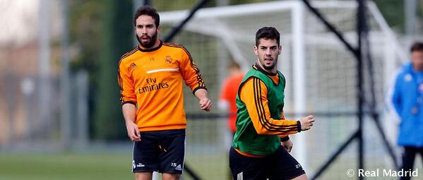 Training completed! Ready for the Clásico! #RealMadridBarcelona #halamadrid