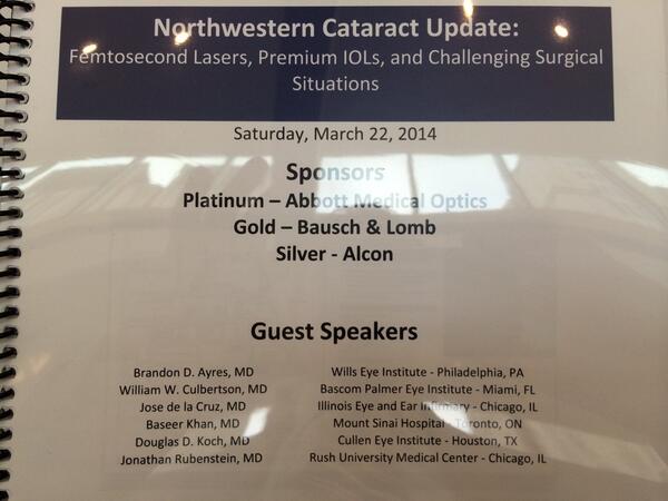 VOS at Northwestern!!