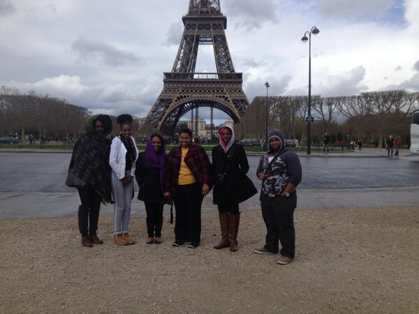 DrTonieshaT's tweet image. They&apos;re a little cold but they are happy! Bonjour Paris! #PVIMS2014 #PVNATION  .@PVAMU .@PVAMU_LCOM