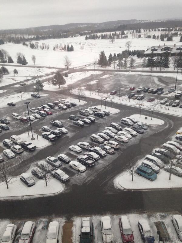 Wow! <a href="/uticastuco/">UHS Student Council</a> went big this year! They even brought in all this snow for their theme! #Avalanche