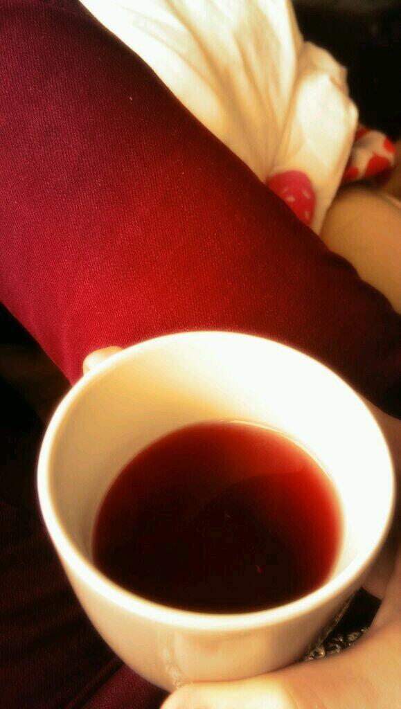 JillBeuk2's tweet image. Winter feeling tea! #red #samecolour