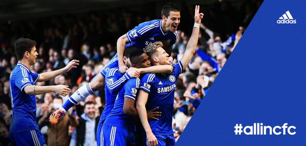 adidasUK's tweet photo. London is Blue. @chelseafc #allinCFC http://t.co/zAstPVUqVw