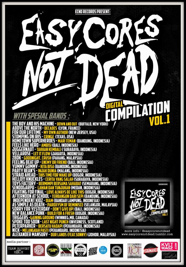 "<a href="/EasycoreNotDead/">Easycore</a>: EASYCORE NOT DEAD COMPILATION Vol.1 2014 DOWNLOAD NOW >> goo.gl/6ZQhPL | "
