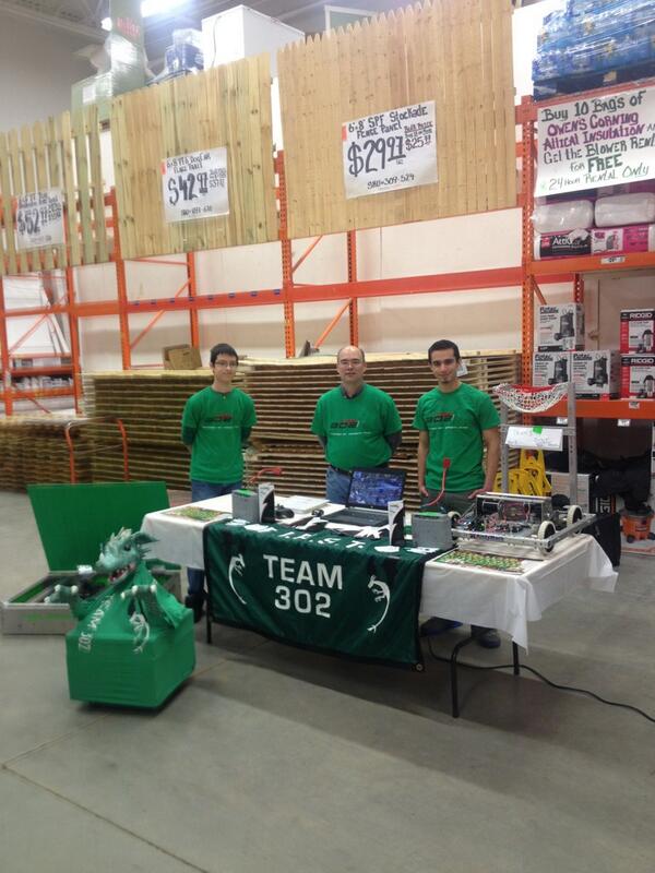 Visit the Lake Orion Home Depot today for our Home Show and say hello to the Lake Orion High School Robotics Team..