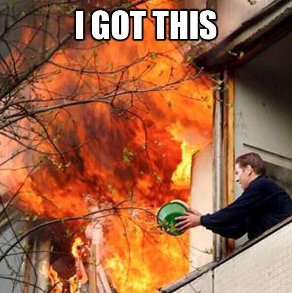 introvertsmemes's tweet photo. Me trying to save my grades this semester http://t.co/46Fb0z9fwE