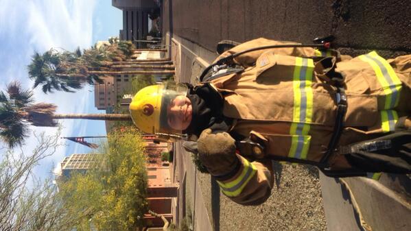 THX @RepMarkCardenas for working  a 24 hour shift w us, Training. calls, up at 2:30 am and all with a smile.