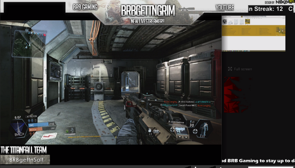 StreamShares's tweet image. Interactive Stream with BRB Gaming on #Titanfall twitch.tv/itstez  @ShareyourTwitch @TwitchTVGaming